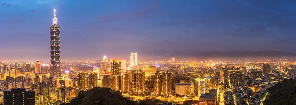 Taiwan by night